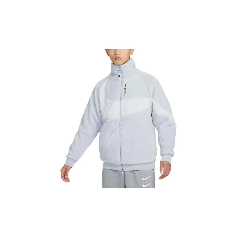 Nike Velvet Jackets Men Wolf Gray-3