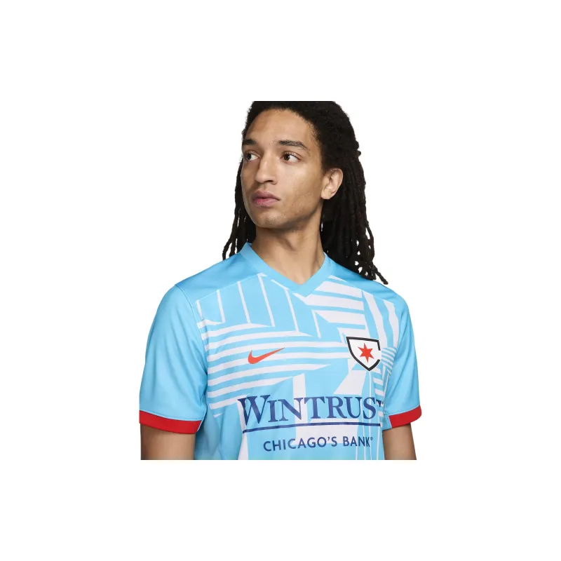 Nike Chicago Red Stars 2024 Stadium Primary Men's Nike Dri FIT Nwsl Replica Jersey-5