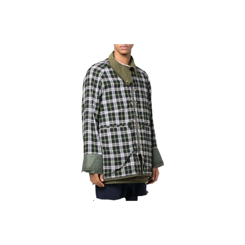 Maison Margiela Reversible Check Pattern Jacket-2