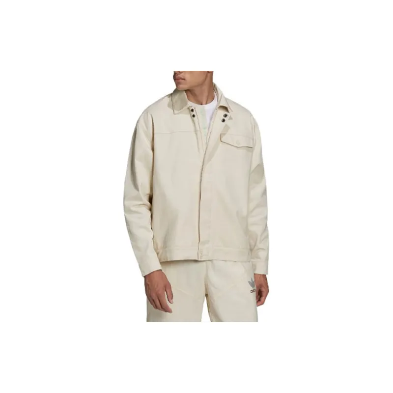 Adidas Originals Jackets Unisex Yellow/White-2