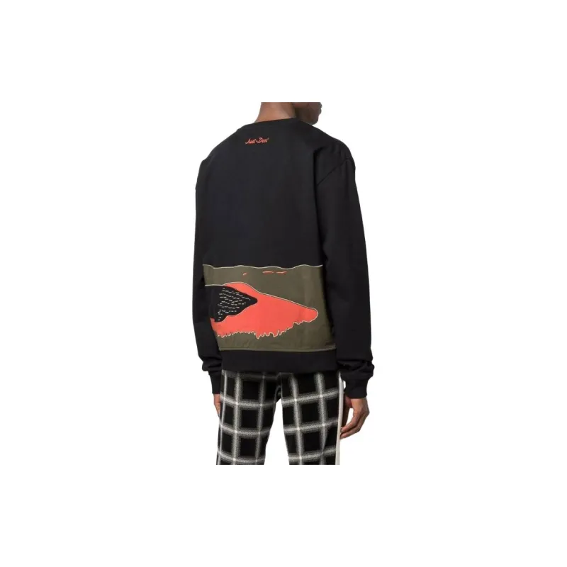 Just Don Palm Tree Print Jumper-3