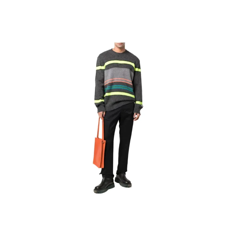 DIESEL Cashmere Sweaters Men Gray-1