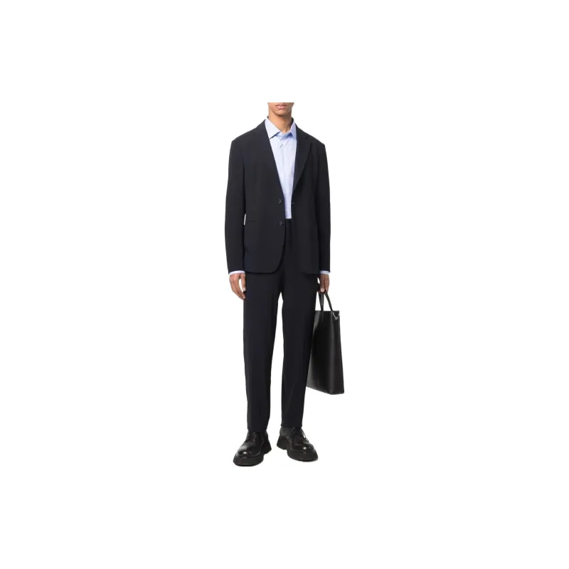 GIORGIO ARMANI Suit Trousers Men Black-1