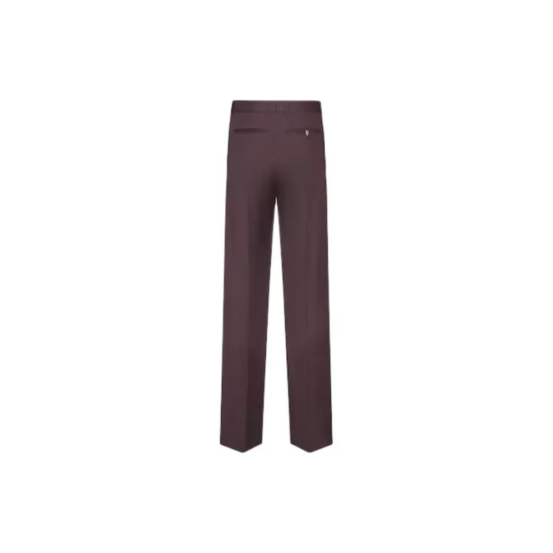 DIOR Casual Pants Men's Burgundy-1