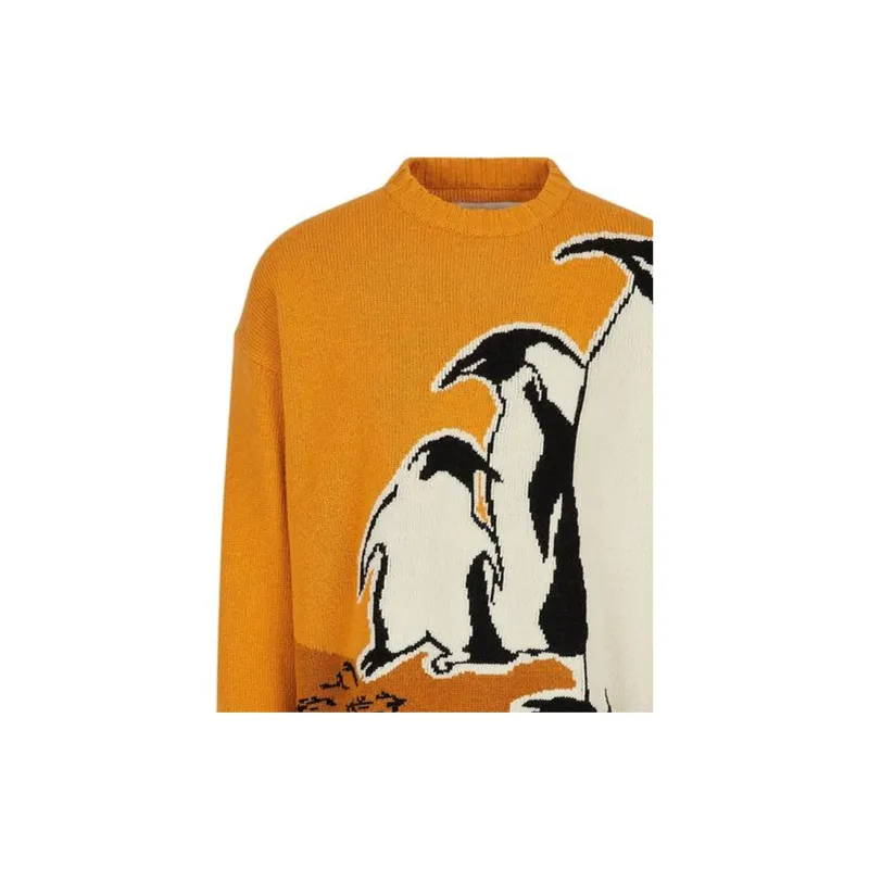 EMPORIO ARMANI Sustainable Collection Sweater Men's Yellow-4