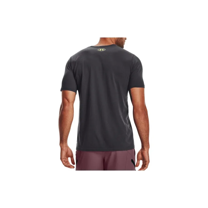 Under Armour Straight Short Sleeved T Shirt Men's Gray-3