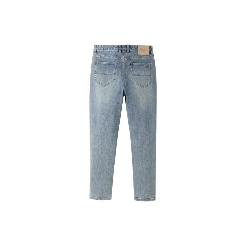 HLA Jeans Men Blue Gray Ox Transition Color Light D6-3