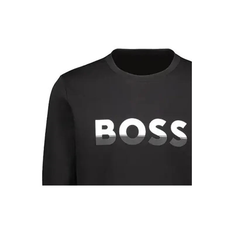 HUGO BOSS Sweatshirts Men Black-5