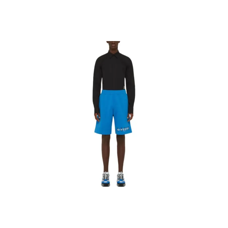Givenchy X Josh Smith 4G Reaper Reverse Logo Bermuda Shorts-1