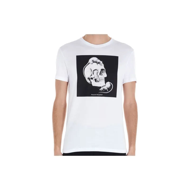 Alexander McQueen T Shirt Men's White-2