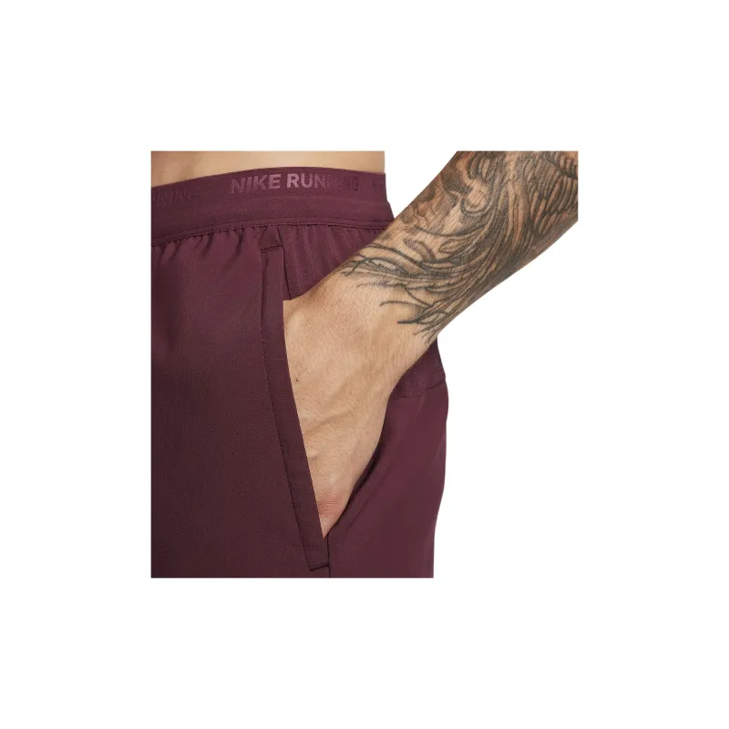 Nike Casual Shorts Men Burgundy-5