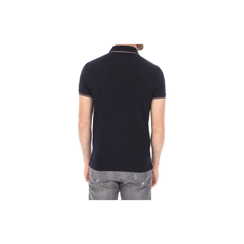 EMPORIO ARMANI Logo Detailed Short Sleeved Polo Shirt-4