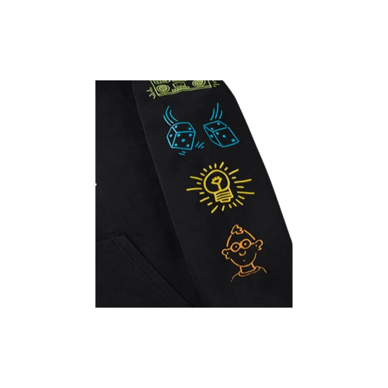 Converse x Keith Haring Sweatshirt Unisex Black-5