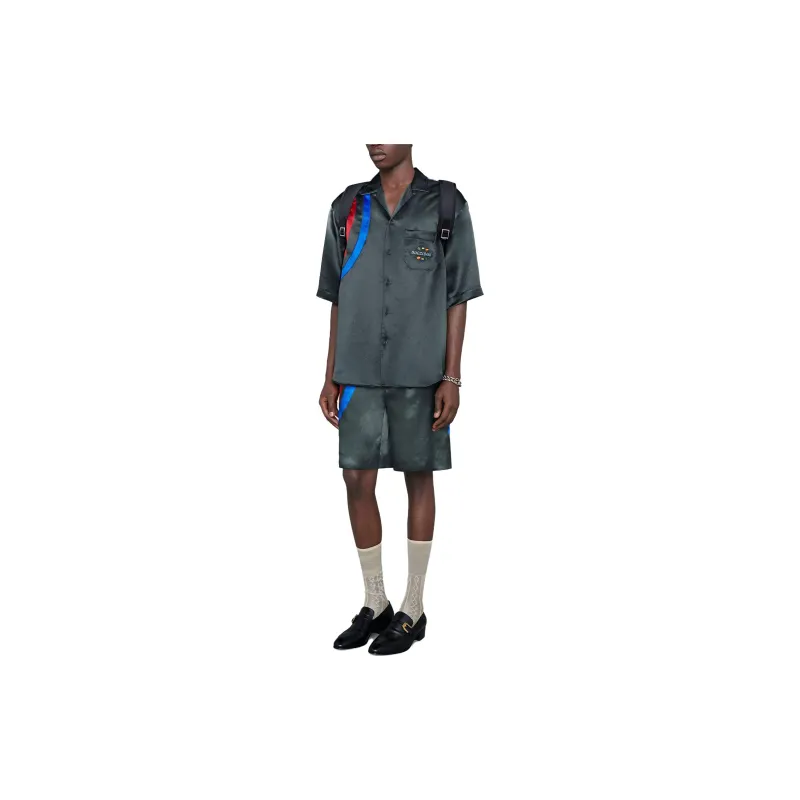 GUCCI SS23 Shirt Men's Dark Gray-1