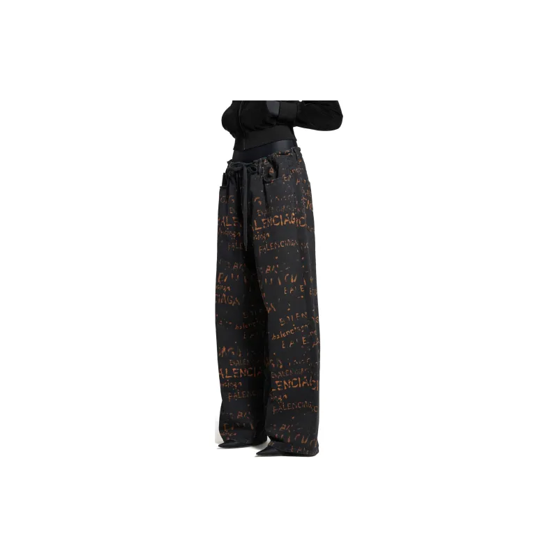 Balenciaga Jeans Loose Fit Style Unisex Black-5