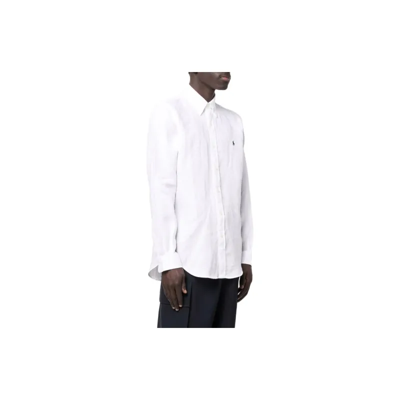Polo Ralph Lauren Logo Embroidered Long Sleeved Shirt-4