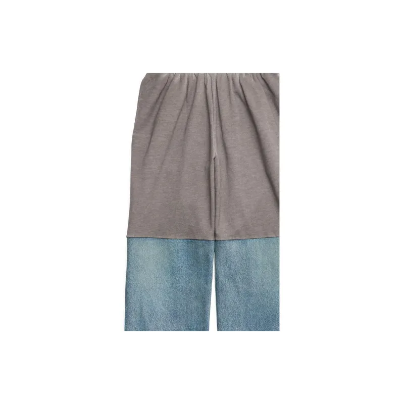 Balenciaga SS23 Knitted Sports Pants Loose Fit Style Men's Blue-2