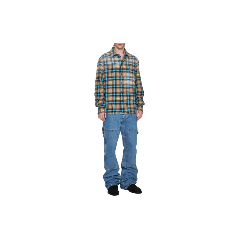 OFF WHITE Checked Long Sleeved Shirt-1