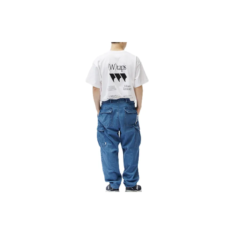 WTAPS Jeans Men Indigo-3