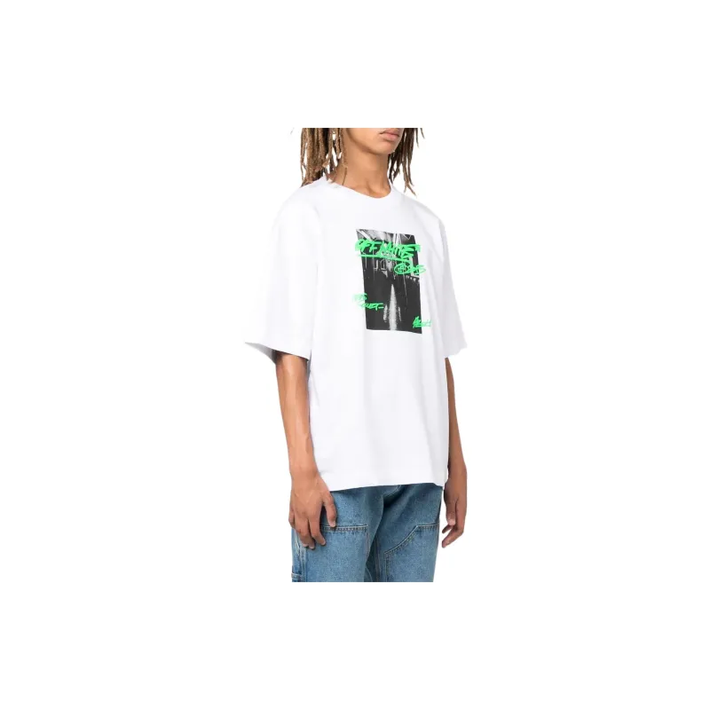 OFF WHITE Metro Type Over Skate S/S Tee-2