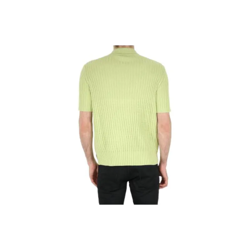 FENDI SS22 Polo Shirt Men's Green-3