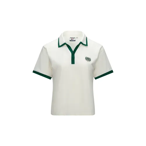 Reebok Polo Shirts Women's Ecru