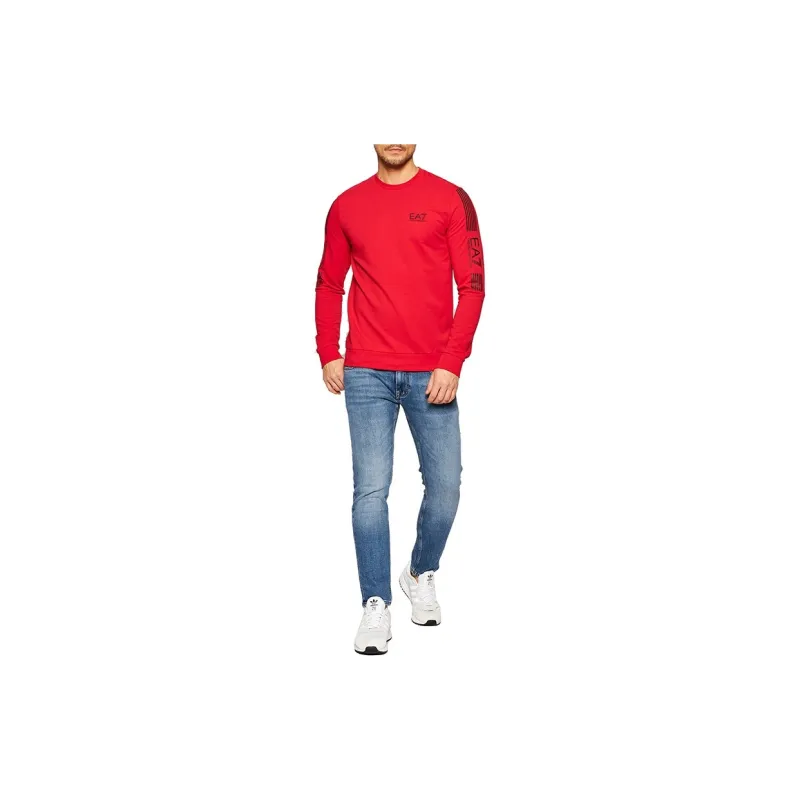 EMPORIO ARMANI EA7 Sweatshirts Men Red-1