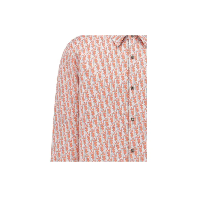 DIOR SS23 Shirt Men's Coral Red-5
