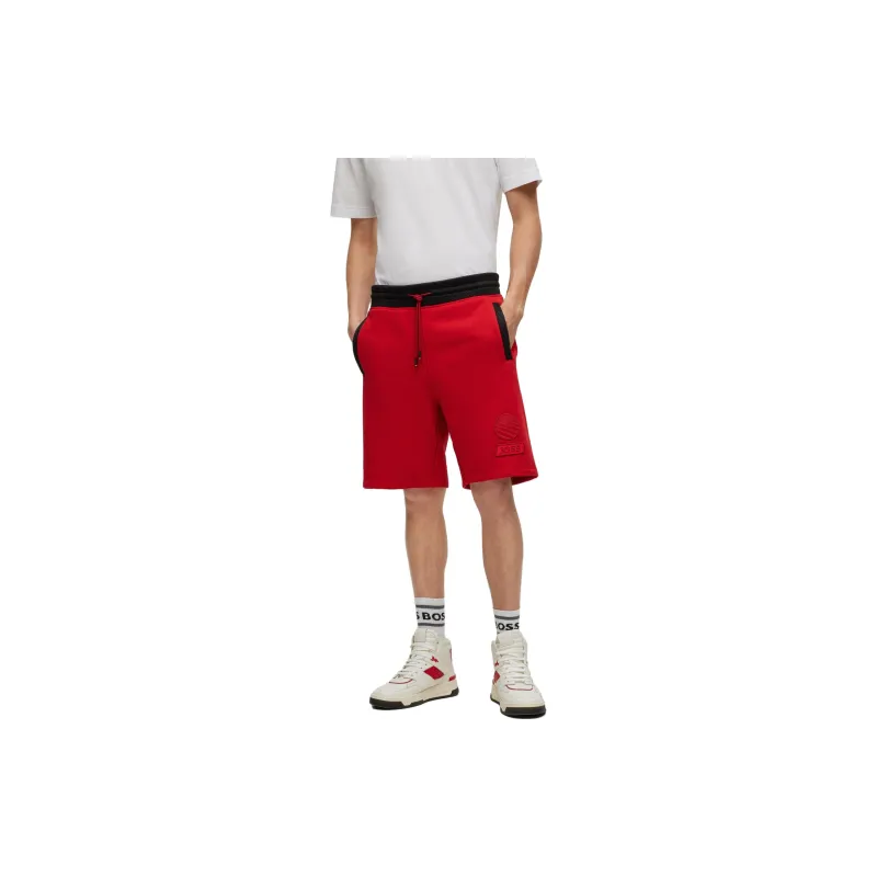 HUGO BOSS Casual Shorts Men's Red-2