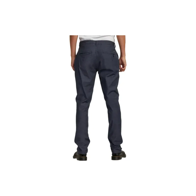 RVCA Casual Pants Men Blue-2