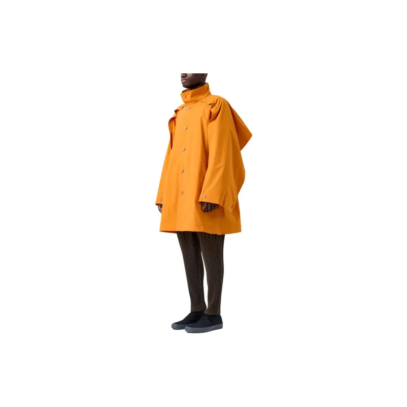Homme Plissé Issey Miyake SS24 Coats Men's Orange-5