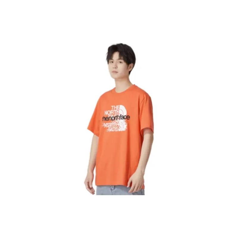 THE NORTH FACE T Shirt Men's Orange-3