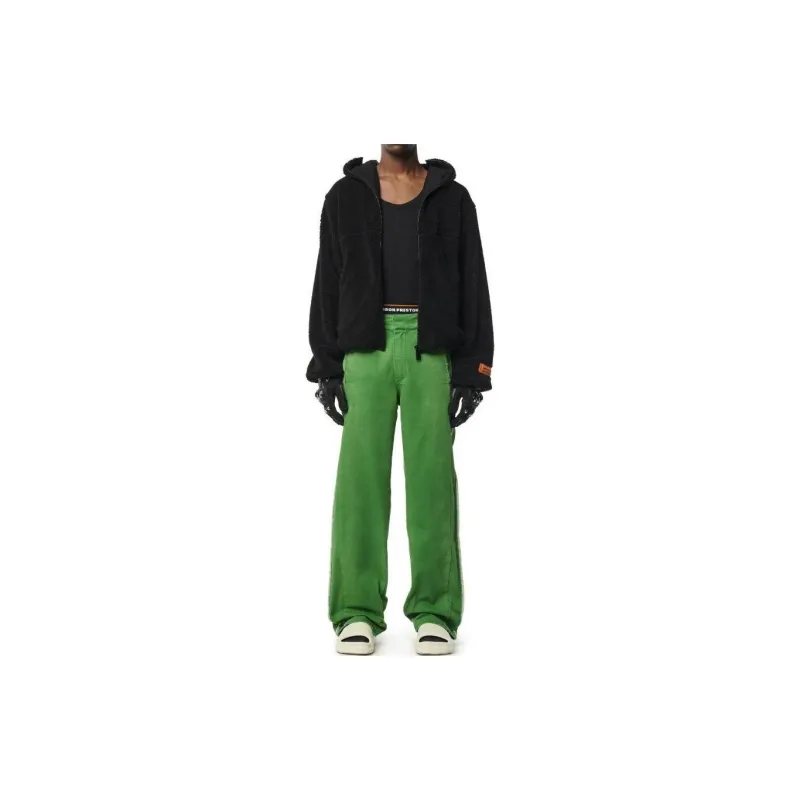 HERON PRESTON Casual Pants Men Green-2
