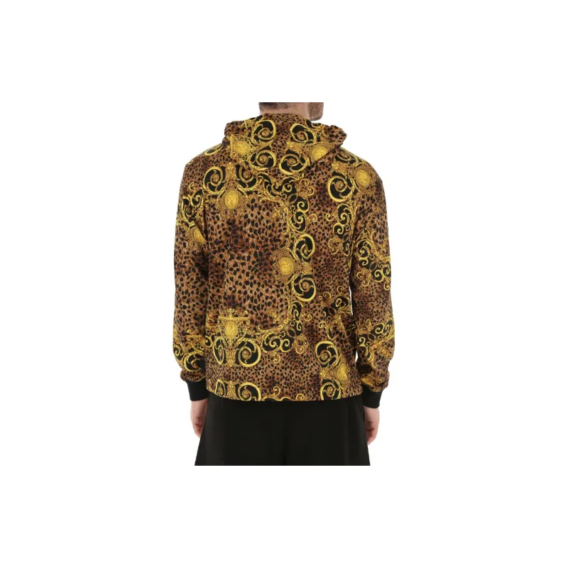 VERSACE JEANS COUTURE Hooded Sweatshirt Men's Black-5