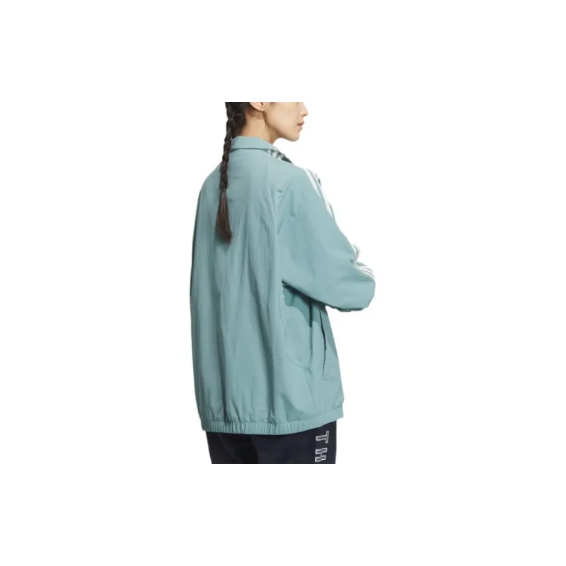 Adidas 3 Stripes Jacket Unisex Cyan-5