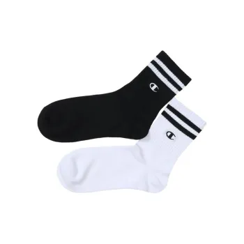 Champion FW24 Mid-Calf Socks Women's 2 Pack Mixed Color