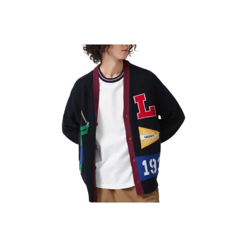 LACOSTE Sweater Unisex Navy Blue-6