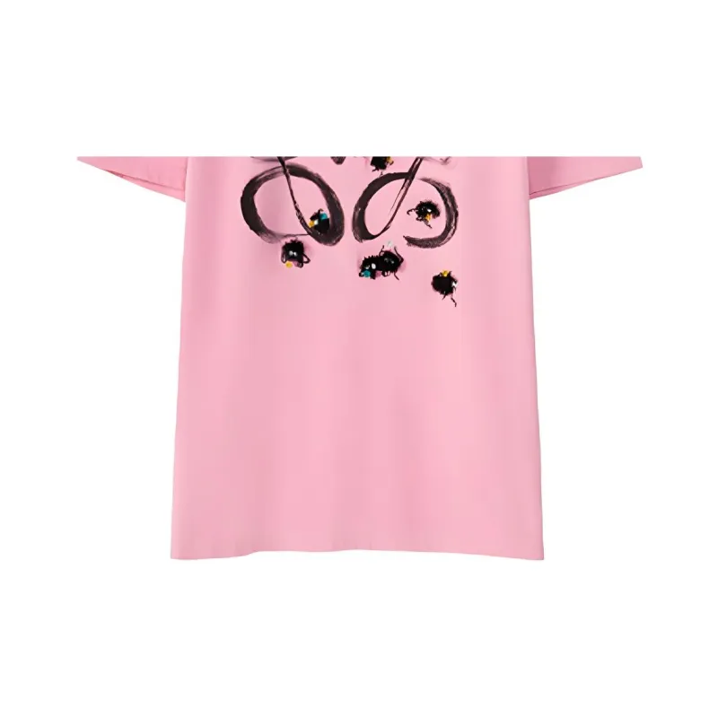 LOEWE Spirited Away SS22 T Shirt Men's Pink-5