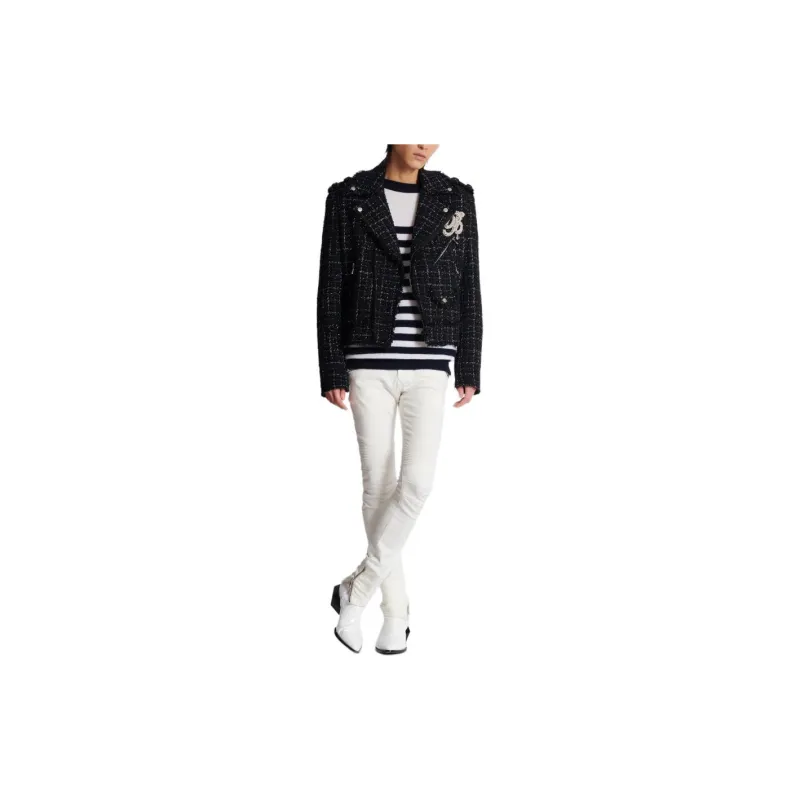 BALMAIN Striped Jumper-3