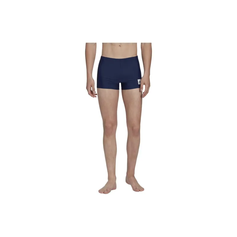 Adidas Solid Swim Boxers Swimming Shorts Men's Marine Blue-4