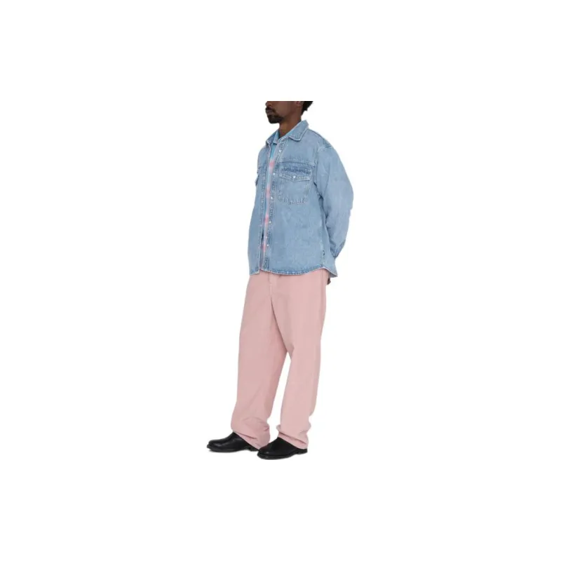 Stussy Boxy Western Denim Shirt-4