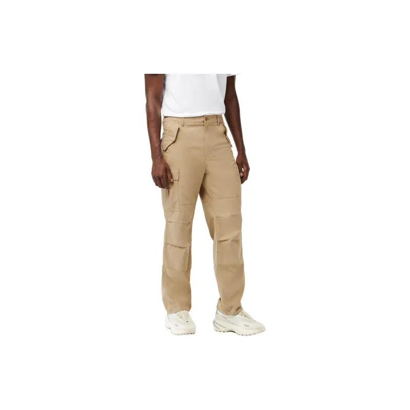 LACOSTE Casual Pants Men's Beige-2