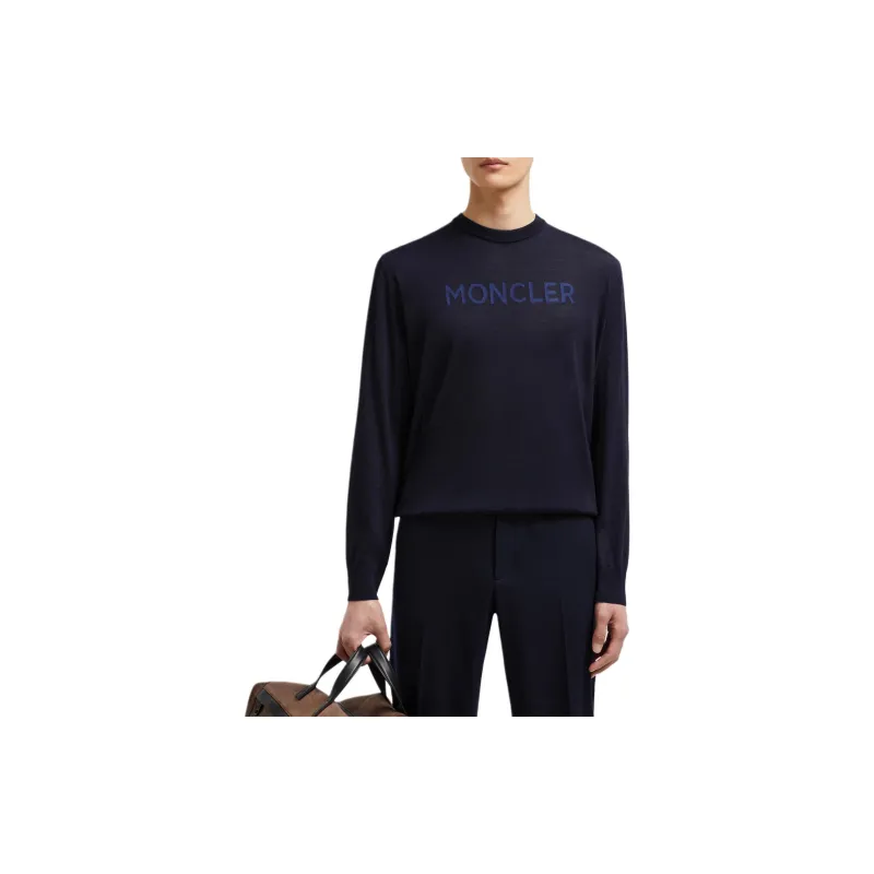 Moncler Logo Patch Knitted Jumper-3