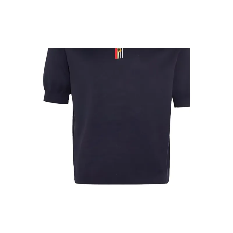 GUCCI Polo Shirts Men Navy Blue-3