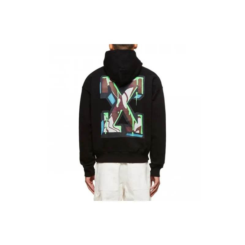 OFF WHITE FW22 Sweatshirts Men Black-6