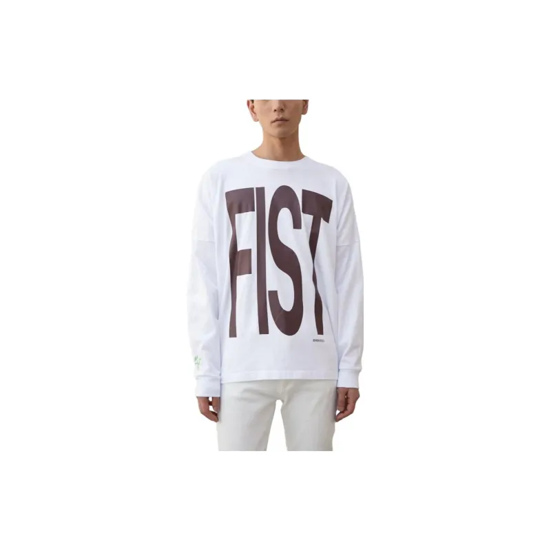 MOUSSY T Shirts Unisex White-1