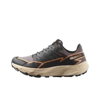 SALOMON Thundercross Slip Resistant Low Top Running Shoes Women's Dark Gray