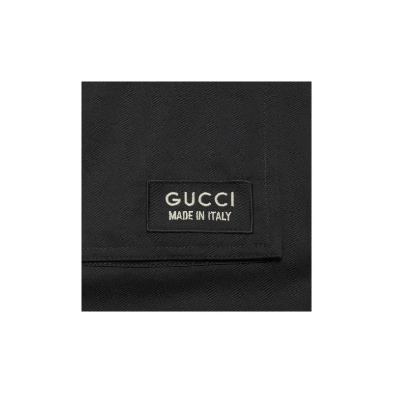 GUCCI Drill Cargo Trousers-6