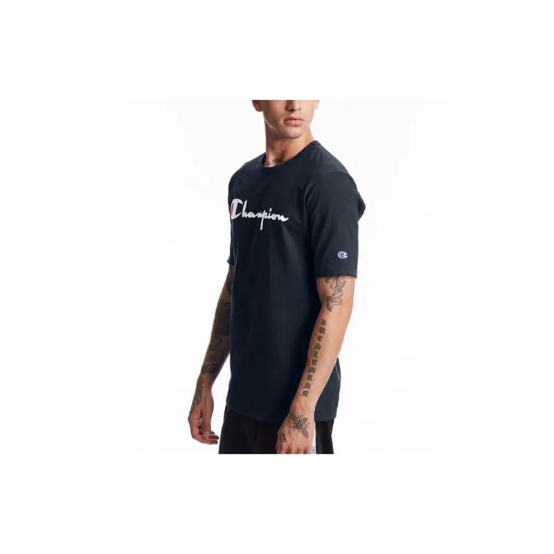 Champion T Shirt US Version Men's Dark Blue-4