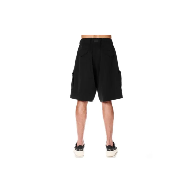 Y 3 Belted Bermuda Cargo Shorts-3